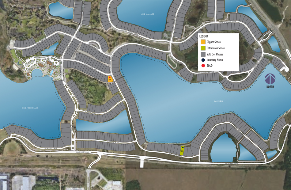 LakeHouse Cove at Waterside community siteplan