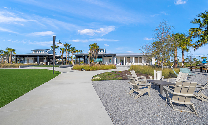 Event lawn picnic area