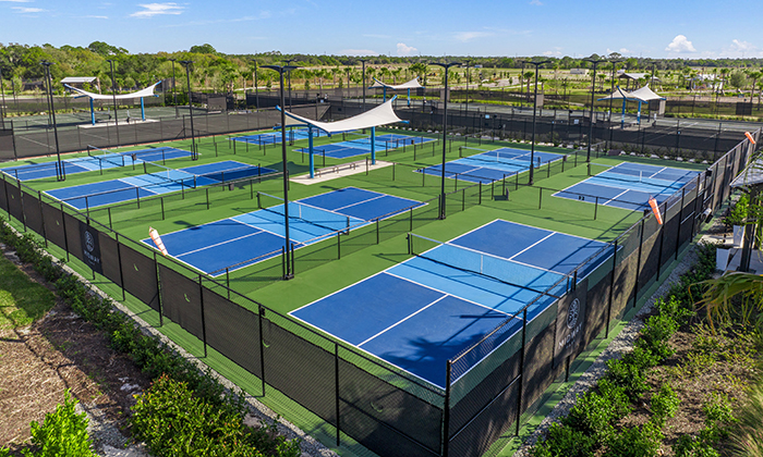 Pickleball courts