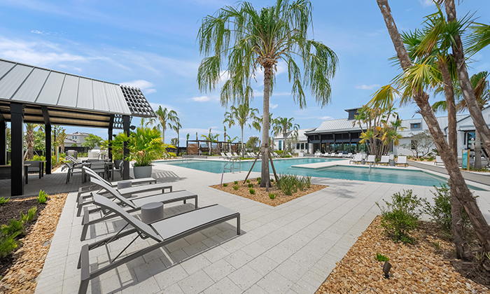 Pool (2) / loungers / pavilion