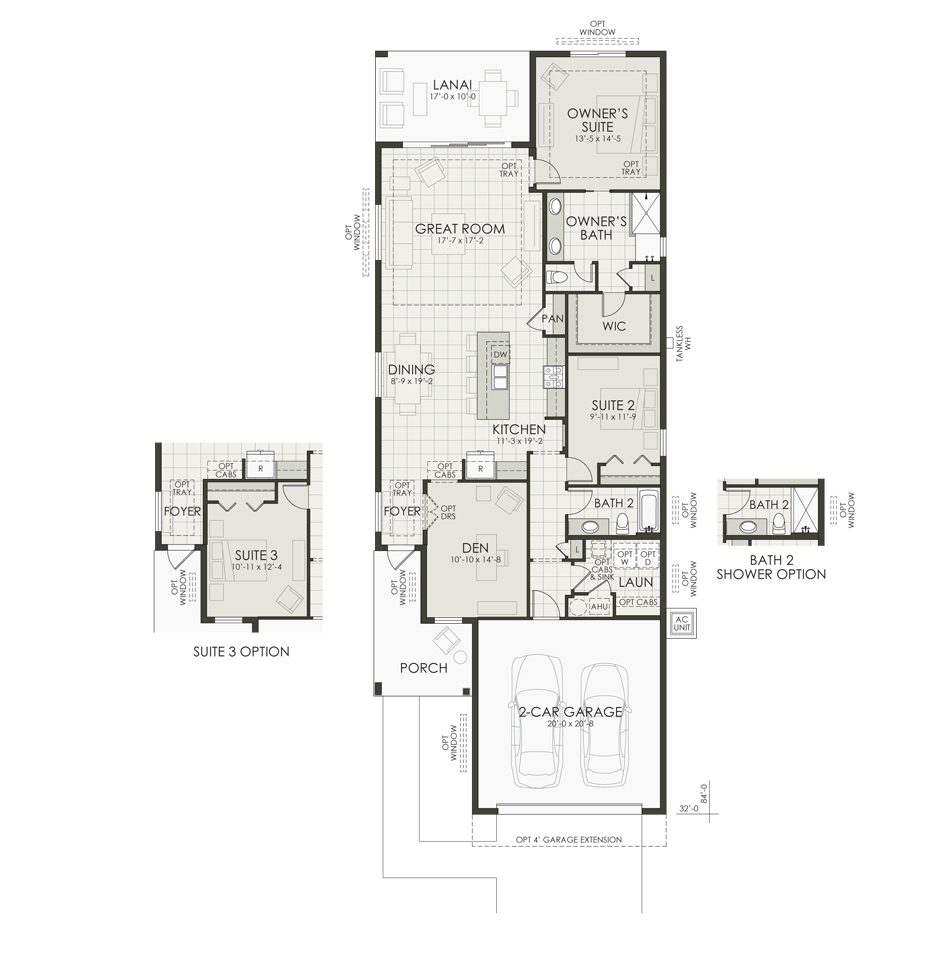 Floor plan diagram of the home