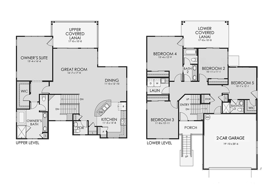 Floor plan diagram of the home