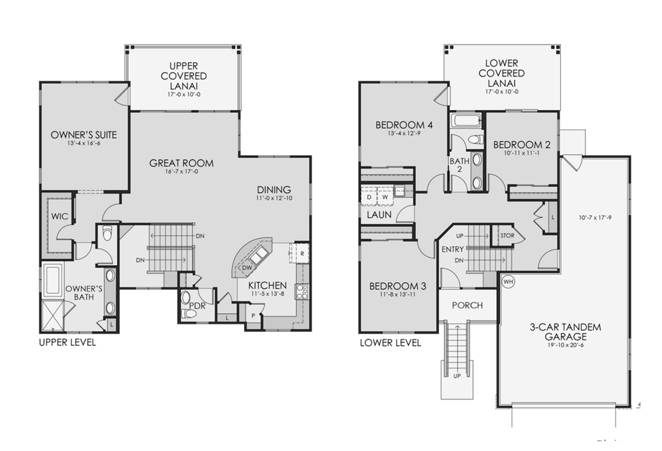 Floor plan diagram of the home