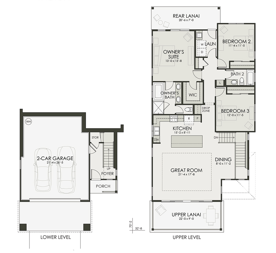 Floor plan diagram of the home